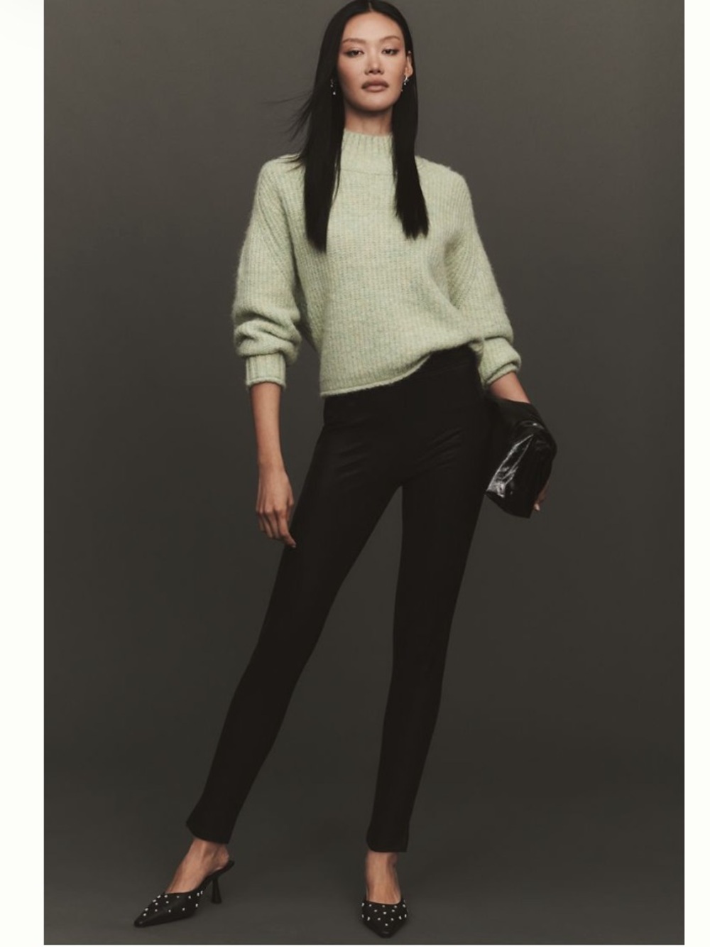 Anthropologie Faux Leather Legging NWT